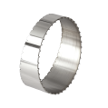 Stainless steel pie cut elbow 11,25' 102mm-5