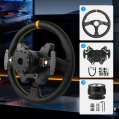Leather Steering Wheel Carbon Hub SIMSONN Simulator Simracing-4