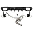 Sport muffler exhaust for ALFA ROMEO Giulia 2016 SEDAN-1