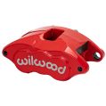 Wilwood 120-10938 D52 Universal Floating Mount Caliper 2 Pistons Red-1