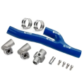 Davies Craig DC8620 Big Block EWP Block Adapter Blue Hose for Chevrolet V8-1