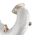 Downpipe with Heat Shield FMIC.Pro for AUDI A4 A5 2.7 3.0 TDI B8 2007-2013-4