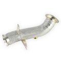 Downpipe with Heat Shield FMIC.Pro for BMW F32 F33 F36 GT 435i 435ix N55 2012-2016-1
