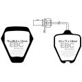 DP41094R Brake Pads YELLOWSTUFF EBC Brakes for Audi A6 quattro C5/4B A6 quattro Avant C5/4B-2