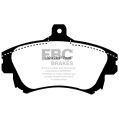 DP41139R Brake Pads YELLOWSTUFF EBC Brakes for Mitsubishi Carisma Colt Proton Malaysia and Philippines Waja SMART Forfour W454 Brabus Volvo S40 S40 T4 Volvo Colt CZT V40 Mk1 V40 Mk1 T4 S40 V4-2