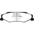 DP51160NDX Brake Pads BLUESTUFF NDX EBC Brakes for AC MK VI Cadillac XLR Chevrolet Corvette C5 Corvette C5 Z06 Corvette C6 Corvette C6 Z51 Cadillac XLR XLR-V Chevrolet Corvette C5 Corvette C6 XLRV Corvette C5 Z06 Corvette C6 Z51-2