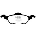 DP41185R Brake Pads YELLOWSTUFF EBC Brakes for Ford Focus Mk1 Ford Focus Ford Australia and New Zealand Focus 2-2