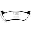 DP61233 Brake Pads GREENSTUFF EBC Brakes for Mercedes-Benz Mercedes-Benz M-Class MLW163 ML320 M-Class MLW163 ML430 MClass W163 ML230 MClass W163 ML320-2