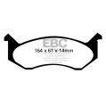 DP61277 Brake Pads GREENSTUFF EBC Brakes for Dodge Ram Van B1500 Ram Van B2500 Ram Van B350-2