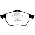 DP1324 Brake Pads ULTIMAX2 EBC Brakes for Audi A3 8L Skoda Octavia 1U Volkswagen Golf Mk3 Golf Mk4-2