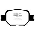 DP41325R Brake Pads YELLOWSTUFF EBC Brakes for Toyota Altezza GXE10 Celica ZZT230 Celica ZZT231 Corolla CDE120 Corolla Verso Verossa Will ZZE128 SCION tC Toyota Celica Celica GT Celica GTS-2