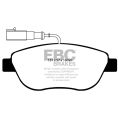 DP41383R Brake Pads YELLOWSTUFF EBC Brakes for Abarth 500 695 Fiat 500 Bravo Doblo Grande Punto Idea Linea Multipla Stilo Lancia Delta Musa -2