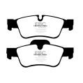 DP1593 Brake Pads ULTIMAX2 EBC Brakes for Mercedes-Benz GLClass X164 GL320 GLClass X164 GL350 GLClass X164 GL420 GLClass X164 GL450 GLClass X164 GL500 GWagon W463 G55 AMG GWagon W463 G63 AMG GWagon W463 G65 AMG MClass W164 ML280 MClass W164 ML300 MClass W-2