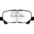 DP61802 Brake Pads GREENSTUFF EBC Brakes for ACURA MDX ZDX Honda Odyssey Passport Pilot Ridgeline Chevrolet Thailand Trailblazer Holden Australia and New Zealand Colorado 7 Trailblazer-2