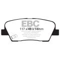 DP1806 Brake Pads ULTIMAX2 EBC Brakes for Hyundai Genesis DH Grand Sante Fe Santa Fe 2nd Gen Santa Fe 3rd Gen KIA Sorento Stinger Ssangyong Musso GENESIS G70 G70 Shooting Brake-2