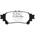 DP61850 Brake Pads GREENSTUFF EBC Brakes for Lexus RX450h Toyota Highlander Sienna Lexus RX350 RX450H Toyota Highlander Sienna-2