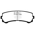DP1923 Brake Pads ULTIMAX2 EBC Brakes for Nissan Patrol Y61-2