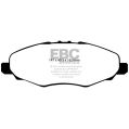 DP1924 Brake Pads ULTIMAX2 EBC Brakes for Toyota Innova AN40 Toyota COMMERCIAL HiLux Double Cab KUN15 HiLux Single Cab KUN15-2