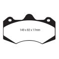 DP4062R Brake Pads YELLOWSTUFF EBC Brakes for McLAREN 12C 540C 570S 570GT MCLAREN MP4-12C 12C 570S MP412C 570GT-2