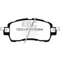 DP22275 Brake Pads GREENSTUFF EBC Brakes for Mazda 2 Mazda 2 SCION iA Toyota Yaris IA Yaris Sedan-5