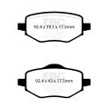 DP22442 Brake Pads GREENSTUFF EBC Brakes for Citroen C4 3rd Generation DS DS3 Crossback Opel Corsa F Peugeot 2008 SUV Mk2 208 Mk2 VAUXHALL Corsa F-5