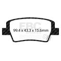 DP43154R Brake Pads YELLOWSTUFF EBC Brakes for Hyundai I20 N 1.6 Turbo Petrol 2021-4
