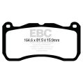 DP53013NDX Brake Pads BLUESTUFF NDX EBC Brakes for Ford Mustang 5th Generation Shelby Ford Mustang 5th Gen Shelby GT500-5