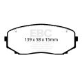 DP62463 Brake Pads GREENSTUFF EBC Brakes for Mazda Mitsubishi Eclipse Cross Outlander Pajero Sport Shogun Sport CX5 2nd Gen Mitsubishi COMMERCIAL L 200 15-5