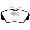 DP4937R Brake Pads YELLOWSTUFF EBC Brakes for Opel Omega Senator VAUXHALL Carlton Omega Senator-2