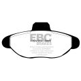 DP2944 Brake Pads GREENSTUFF EBC Brakes for Fiat Cinquecento Seicento Lancia Y-2
