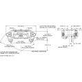 Wilwood 120-12949 Forged DPHA Universal Lug Mount Caliper 4 Pistons Black-2