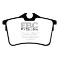 DPX2017 Brake Pads ULTIMAX2 EBC Brakes for Citroen Berlingo Multispace Citroen COMMERCIAL Berlingo Peugeot 308 SW Partner Tepee Peugeot COMMERCIAL Partner 308 SW SE-2