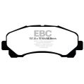 DP62113 Brake Pads GREENSTUFF EBC Brakes for Isuzu Rodeo Chevrolet Thailand Trailblazer Holden Australia and New Zealand Colorado 7 Trailblazer DMAX Isuzu Thailand MU-X-2