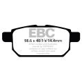DPX2120 Brake Pads ULTIMAX2 EBC Brakes for Suzuki Swift Swift SZ2 Swift SZ4 Swift Z32 Vitara SCross SX4 SCross-2