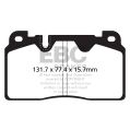 DP62168 Brake Pads GREENSTUFF EBC Brakes for Audi Q5 quattro 8R-2