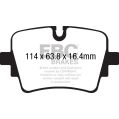 DP42192R Brake Pads YELLOWSTUFF EBC Brakes for Jaguar XJR Jaguar F-Type FType P450 FType XJ-2
