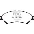 DPX2217 Brake Pads ULTIMAX2 EBC Brakes for Suzuki Vitara SCross SX4 SCross-2