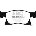 DPX2267 Brake Pads ULTIMAX2 EBC Brakes for Opel Astra K VAUXHALL Astra K-2