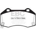 DP42286R Brake Pads YELLOWSTUFF EBC Brakes for Abarth 124 Spider Mazda MX5 RF ND Fiat 124 Spider Mazda Miata MX5 MX5 Mk4 ND-2