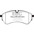 DPX2338 Brake Pads ULTIMAX2 EBC Brakes for MAN COMMERCIAL TGE Volkswagen COMMERCIAL Crafter CR30 Crafter CR35 Crafter CR50 Crafter CR30 4motion Crafter CR35 4motion eCrafter-2