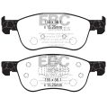 DPX2353 Brake Pads ULTIMAX2 EBC Brakes for Ford Fiesta Mk8 Fiesta Active Ford COMMERCIAL Fiesta Van Mk8 Fiesta Sport Van Fiesta Mk8 ST-2
