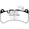 DP42354R Brake Pads YELLOWSTUFF EBC Brakes for Alfa Romeo Giulia 952 Stelvio Alfa Romeo Giulia Stelvio Giulia 952 GTA Stelvio Q4-2