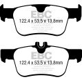 DP42402R Brake Pads YELLOWSTUFF EBC Brakes for Honda Honda Civic 10th Gen FK8 Type-R Civic 11th Gen  FL5 Type-R Civic Type-R-2