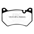 DPX2436 Brake Pads ULTIMAX2 EBC Brakes for Audi Q5 FY Q5 quattro FY-5