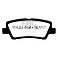 DP43012R Brake Pads YELLOWSTUFF EBC Brakes for Cadillac ATS CTS CTS Vsport Cadillac ATS CTS CTS Vsport-2