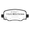 DP43031R Brake Pads YELLOWSTUFF EBC Brakes for Jeep Cherokee Chrysler 200 Jeep Cherokee-2