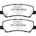 DP43043R Brake Pads YELLOWSTUFF EBC Brakes for Ford Mustang 6th Generation Ford Mustang 6th Gen Mustang 6th Generation Mach 1 Mustang 6th Gen Mach 1-2