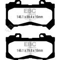 DP43044R Brake Pads YELLOWSTUFF EBC Brakes for Chevrolet Colorado GMC Canyon-2