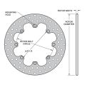 Wilwood 160-1601 Drilled Steel Rotor 11.44-2