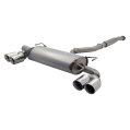 Exhaust system XForce for Subaru Impreza 2008-2014 STI HATCH (G3) stainless steel-1